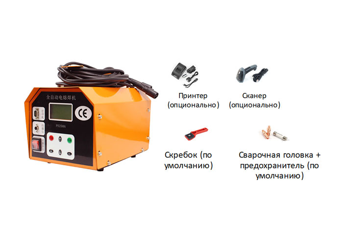 Сварочная машина для электромуфтовой сварки OBT-EF250A/350A